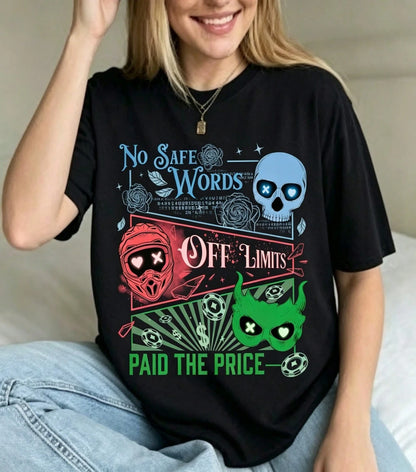 Dark Romance Reader Shirt, Navessa Allen Book Merch, Masked Novel Tee