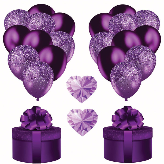 Deep Purple Half Sheet  (Must Purchase 2 Half sheets - You Can Mix & Match)