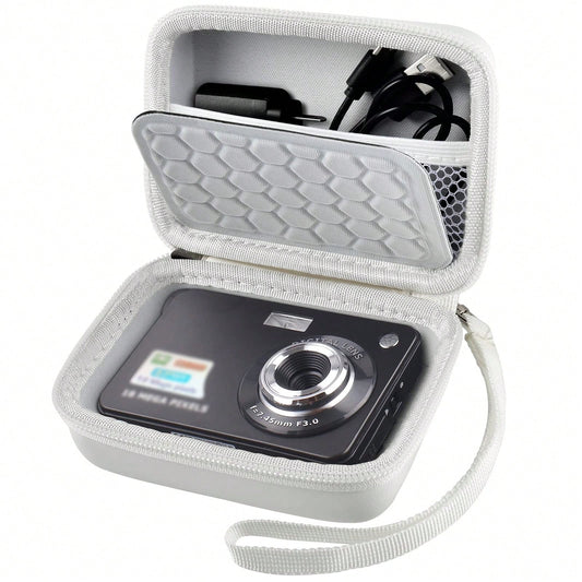 Digital Camera Protective Case Compatible With CAMKORY/Pixpro/VAHOIALD/DSCW800 830/PowerShot 180 190- Case Only (Camera Not Included), Camera Bag
