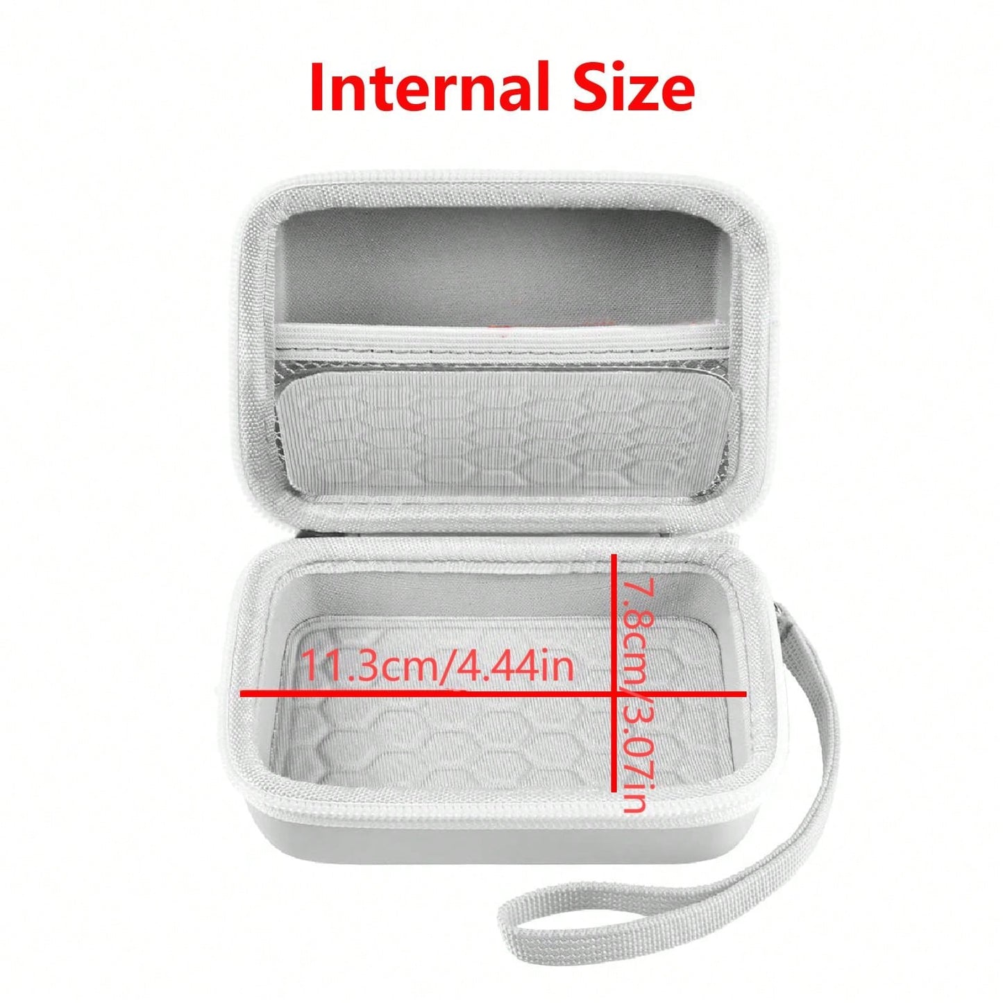 Digital Camera Protective Case Compatible With CAMKORY/Pixpro/VAHOIALD/DSCW800 830/PowerShot 180 190- Case Only (Camera Not Included), Camera Bag