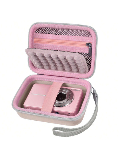 Digital Camera Protective Case Compatible With CAMKORY/Pixpro/VAHOIALD/DSCW800 830/PowerShot 180 190- Case Only (Camera Not Included), Camera Bag