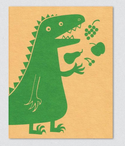 Dino Vegesaurus Card