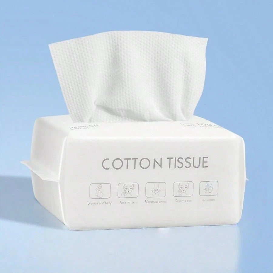 Disposable Towels In Packs Of 400/200/100/50 Pieces, Thickened And Oversized Soft Makeup Removing Wipes Suitable For Sensitive Skin, Dual-Purpose Non-Woven Soft Facial Towels For Both Wet And Dry Use