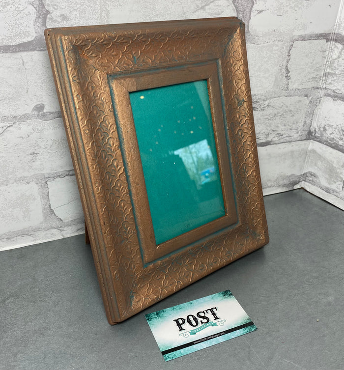 Distressed Faux Bronze Frame | Furniture