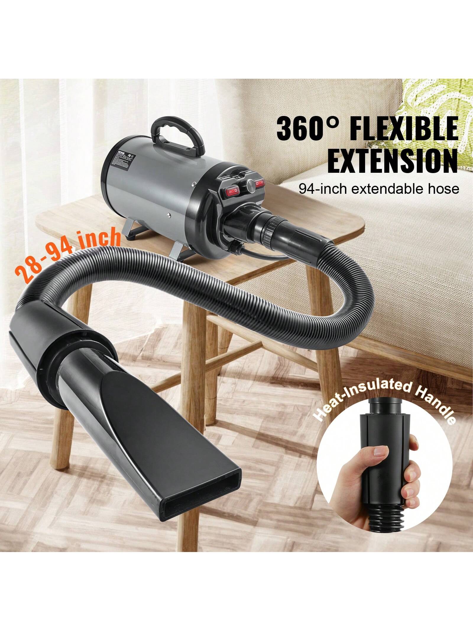 Dog Lover Gift And Dog Mom Love Dryer 2800W Portable Professional Cat/Dog Lover Gift And Dog/Cat Mom Love Dog Lover Gift And Dog Mom Love Blower Dryer 4.3HP High Velocity Cat/Dog Lover Gift And Dog/Ca