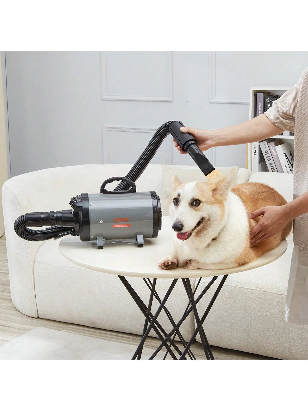 Dog Lover Gift And Dog Mom Love Dryer 2800W Portable Professional Cat/Dog Lover Gift And Dog/Cat Mom Love Dog Lover Gift And Dog Mom Love Blower Dryer 4.3HP High Velocity Cat/Dog Lover Gift And Dog/Ca