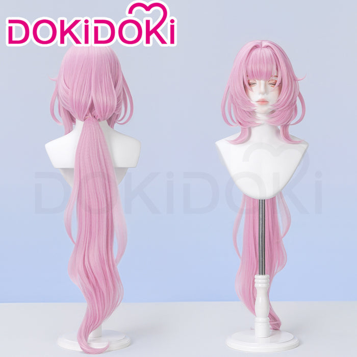 DokiDoki Game Honkai Impact 3 Cosplay Elysia Cosplay Wig  Long Pink Hair
