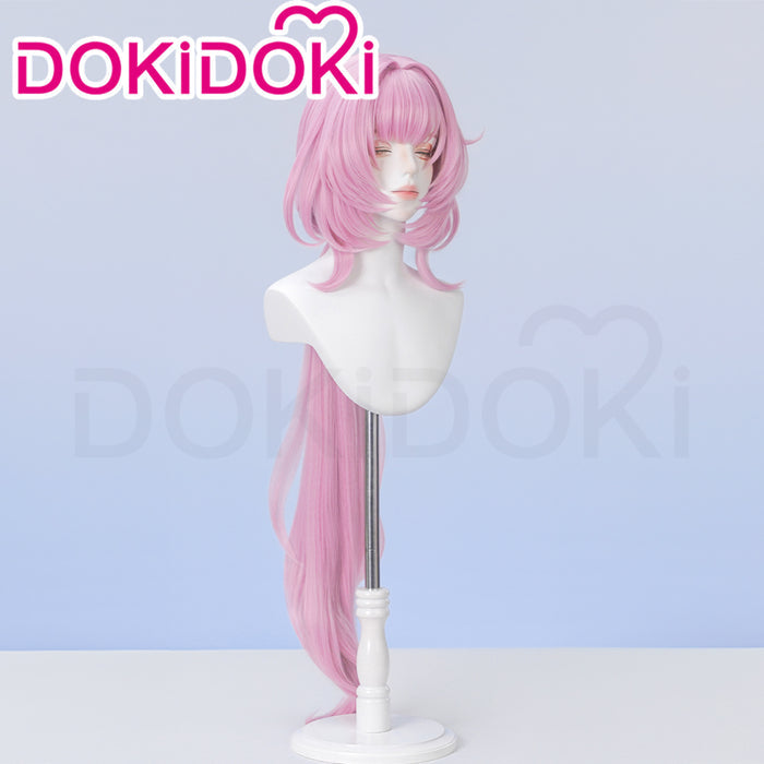 DokiDoki Game Honkai Impact 3 Cosplay Elysia Cosplay Wig  Long Pink Hair