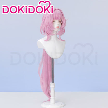 DokiDoki Game Honkai Impact 3 Cosplay Elysia Cosplay Wig  Long Pink Hair