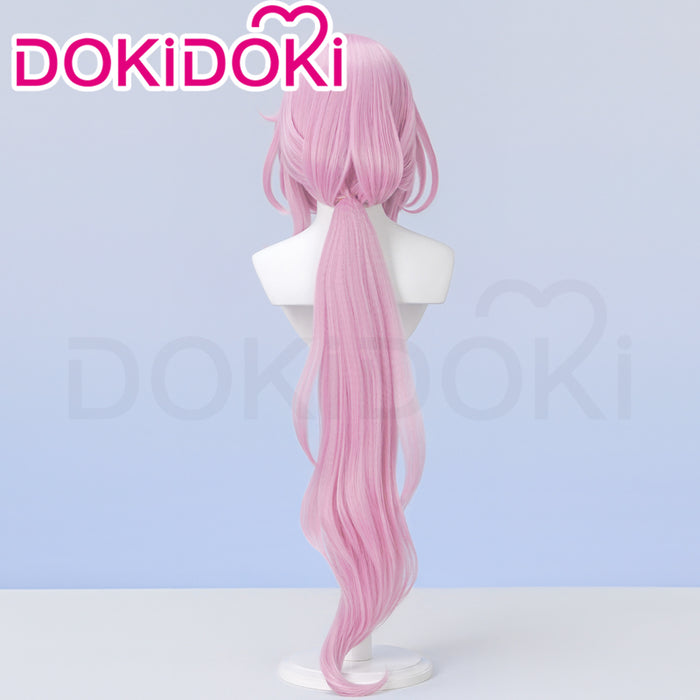 DokiDoki Game Honkai Impact 3 Cosplay Elysia Cosplay Wig  Long Pink Hair