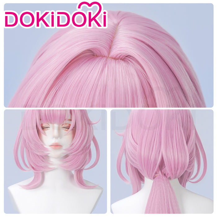 DokiDoki Game Honkai Impact 3 Cosplay Elysia Cosplay Wig  Long Pink Hair