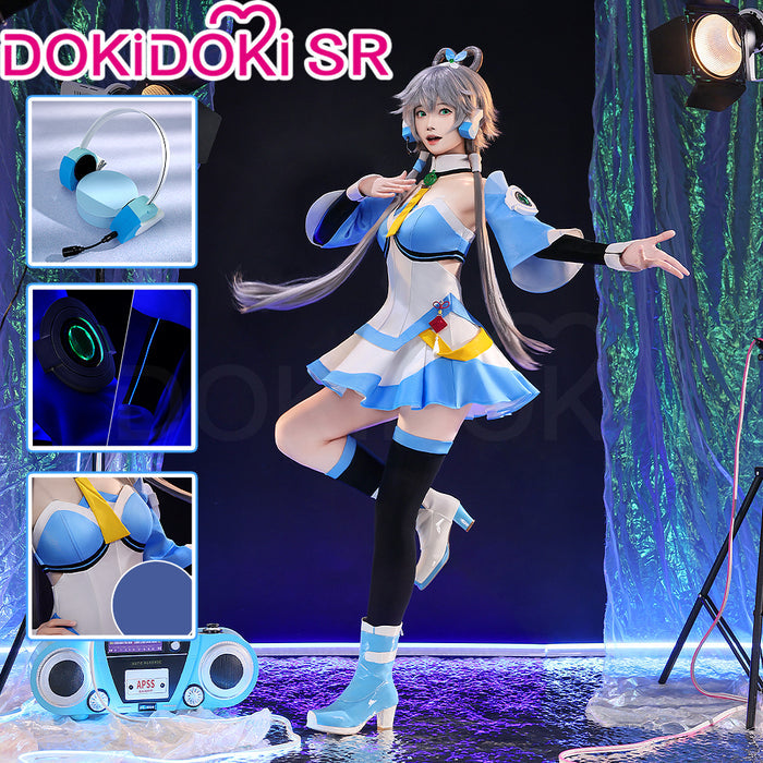DokiDoki-SR VSINGER Cosplay Luo Tianyi Costume V3 Official Suit Luotianyi