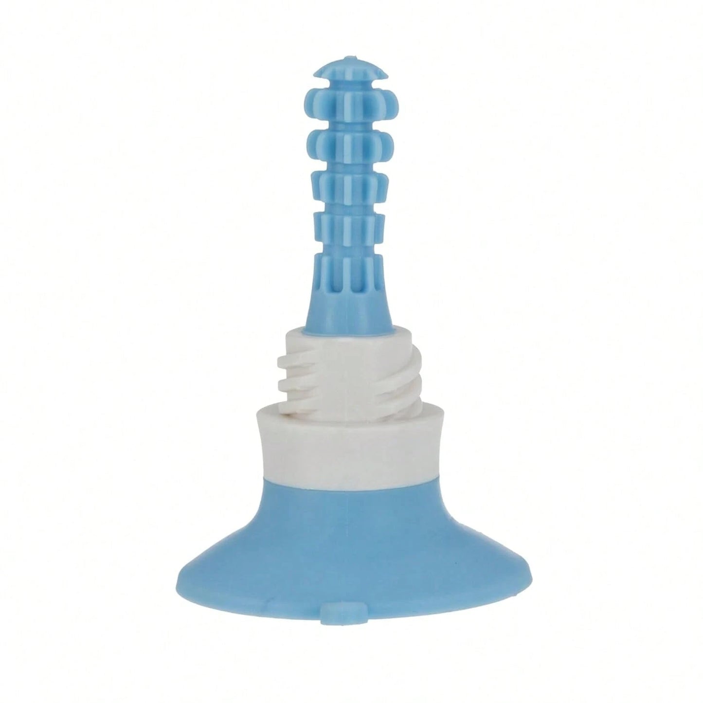 Dr. Talbotu2019s Bottle And Nipple Brush, Soft Nylon Bristles, Sponge Top, Handle With Suction Base, 2 Pack, Blue