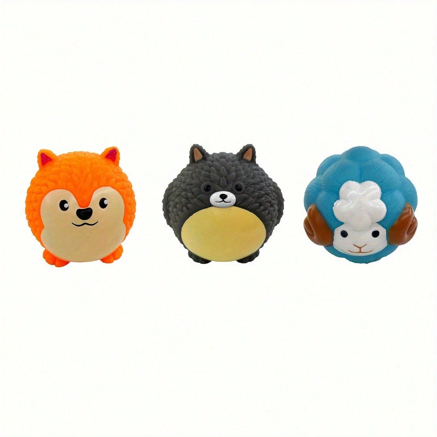 Durable Elastic Squeaky Ball- TPR Material Automatic Rolling Interactive Toy, Rubber Design, Specifically Designed For Medium Dogs, Wear-Resistant And No Shedding, Makes Sound When Bitten