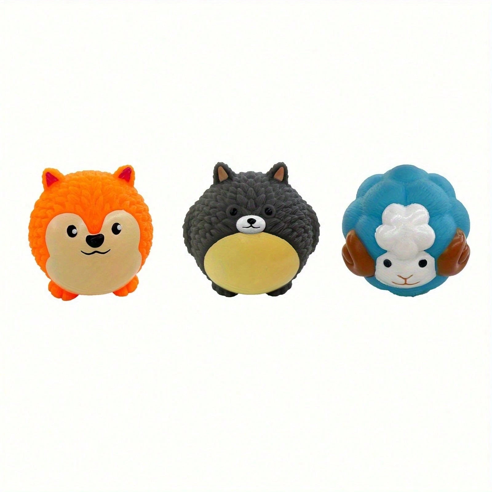 Durable Elastic Squeaky Ball- TPR Material Automatic Rolling Interactive Toy, Rubber Design, Specifically Designed For Medium Dogs, Wear-Resistant And No Shedding, Makes Sound When Bitten