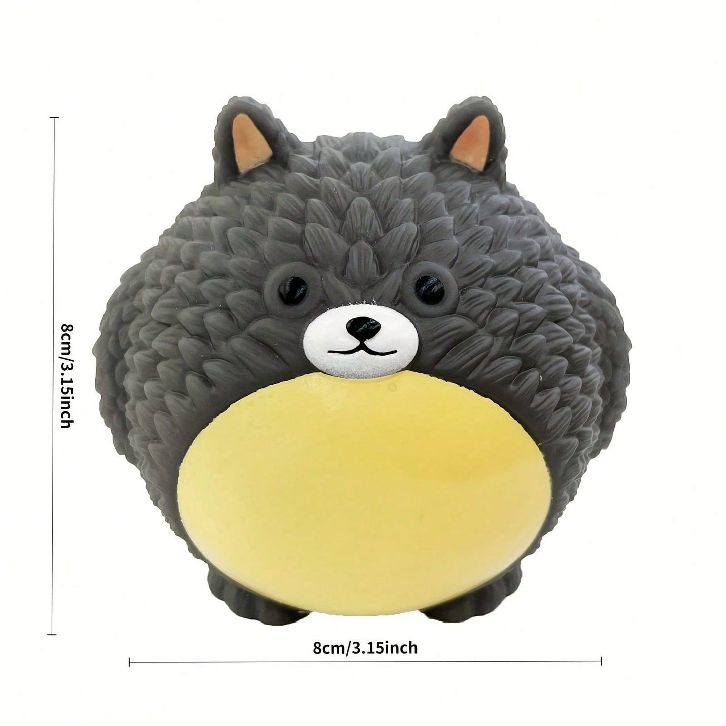 Durable Elastic Squeaky Ball- TPR Material Automatic Rolling Interactive Toy, Rubber Design, Specifically Designed For Medium Dogs, Wear-Resistant And No Shedding, Makes Sound When Bitten