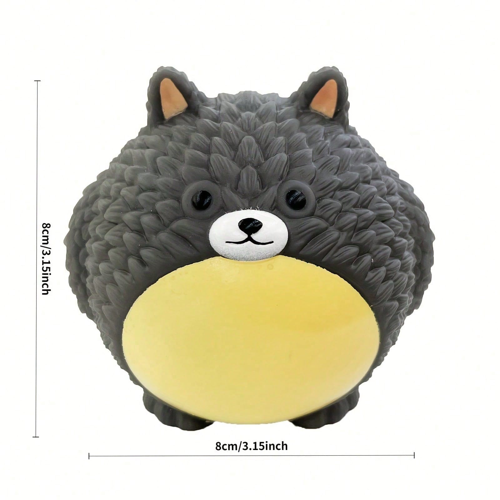 Durable Elastic Squeaky Ball- TPR Material Automatic Rolling Interactive Toy, Rubber Design, Specifically Designed For Medium Dogs, Wear-Resistant And No Shedding, Makes Sound When Bitten