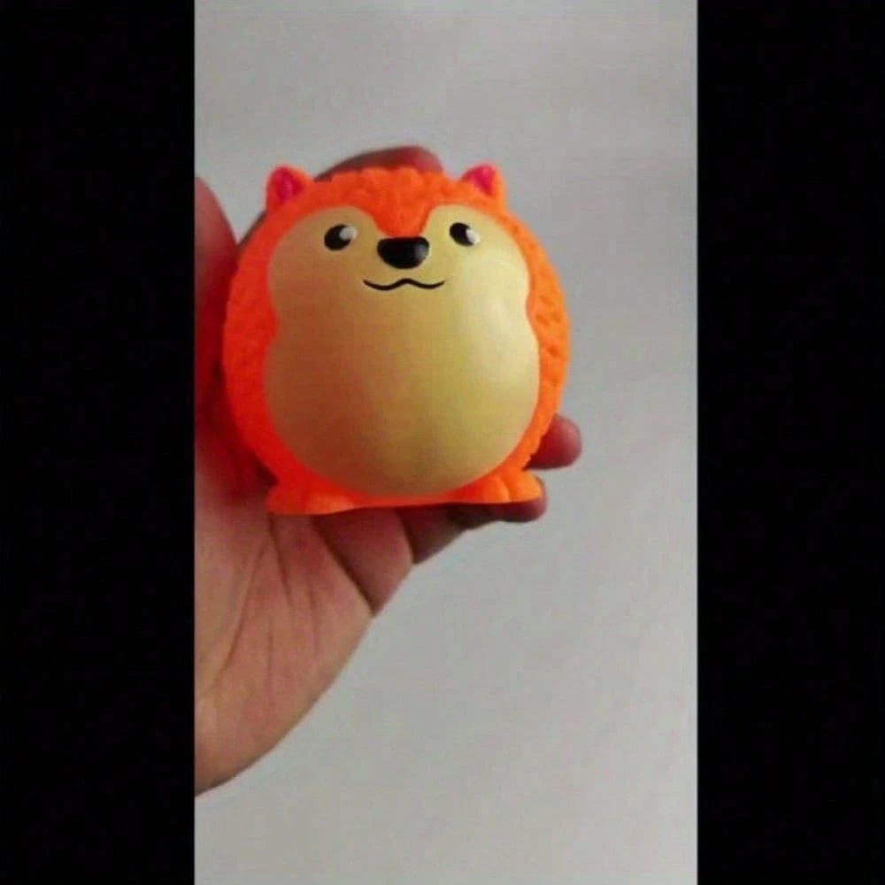 Durable Elastic Squeaky Ball- TPR Material Automatic Rolling Interactive Toy, Rubber Design, Specifically Designed For Medium Dogs, Wear-Resistant And No Shedding, Makes Sound When Bitten