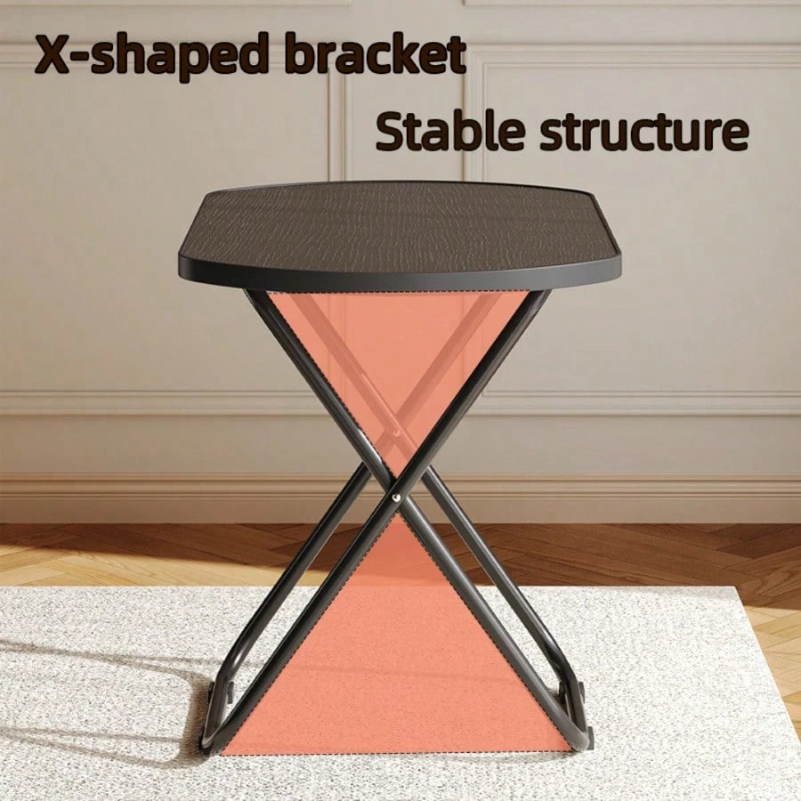 DYJ DAYIKA-S Stable Tray Table With No Assembly Required, TV Dinner Tray For Eating, Foldable Snack Tables For Bed/Sofa/ Living Room