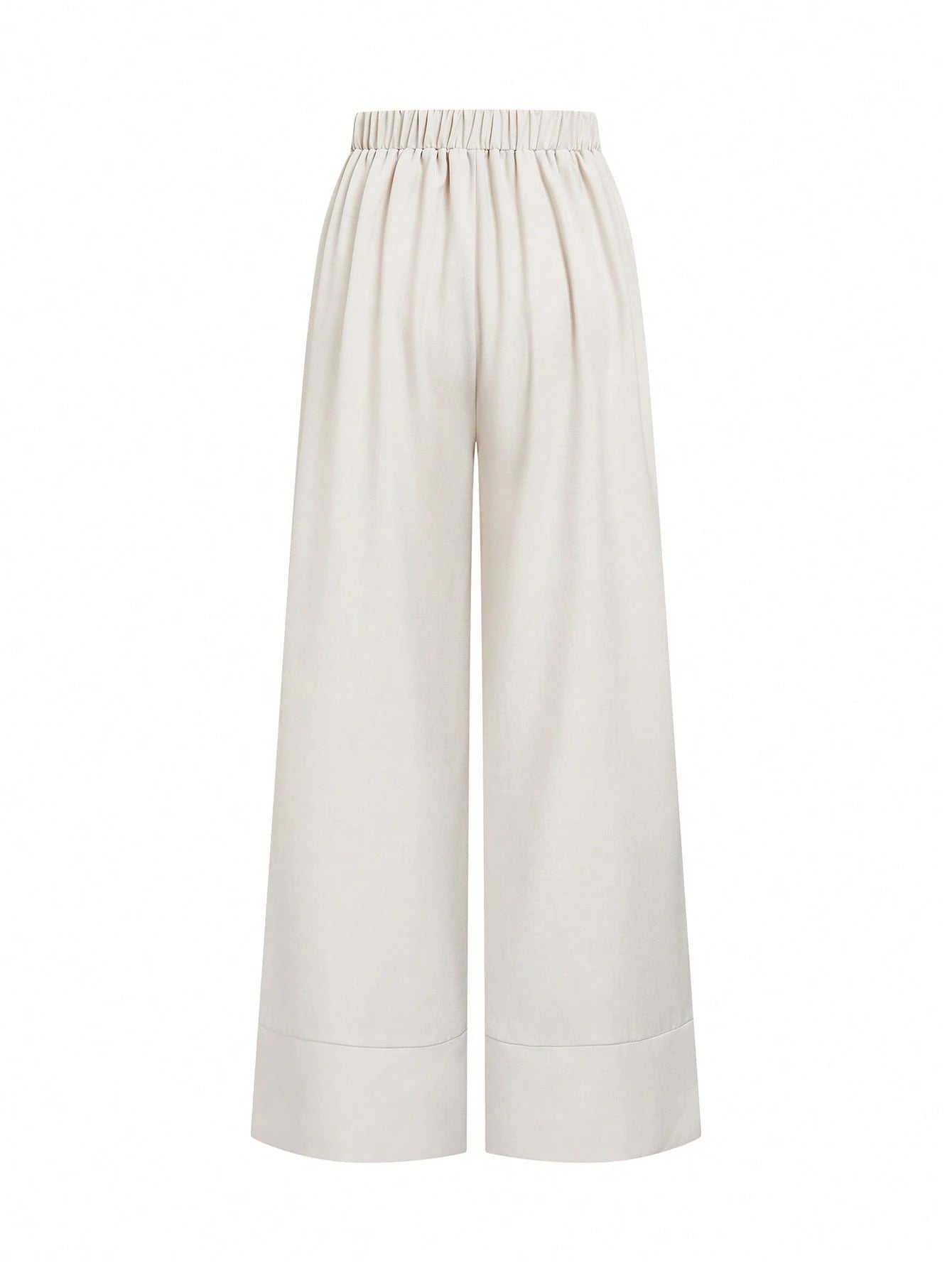 Elenzga Women's New Versatile Minimalist Straight-Leg Pants, Suitable For Commuting