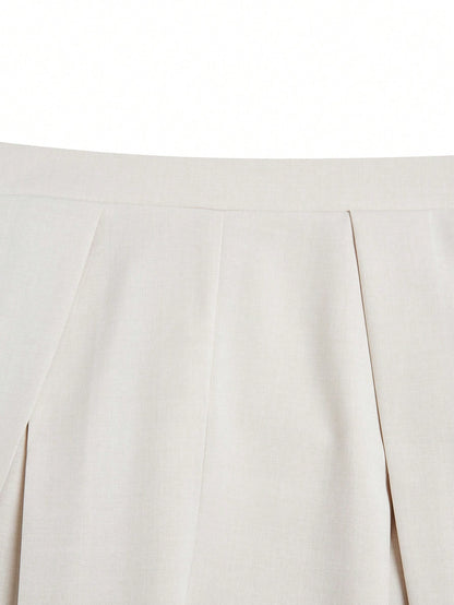 Elenzga Women's New Versatile Minimalist Straight-Leg Pants, Suitable For Commuting