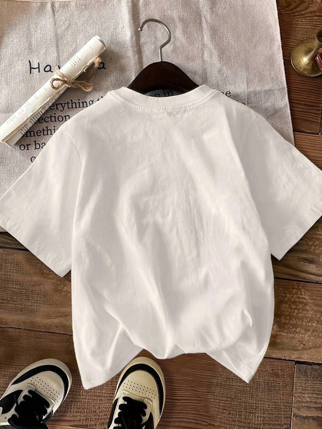EMERY ROSE Plus Size Cute Turtle Embroidery Print Summer Women Round Neck Short Sleeve T-Shirt