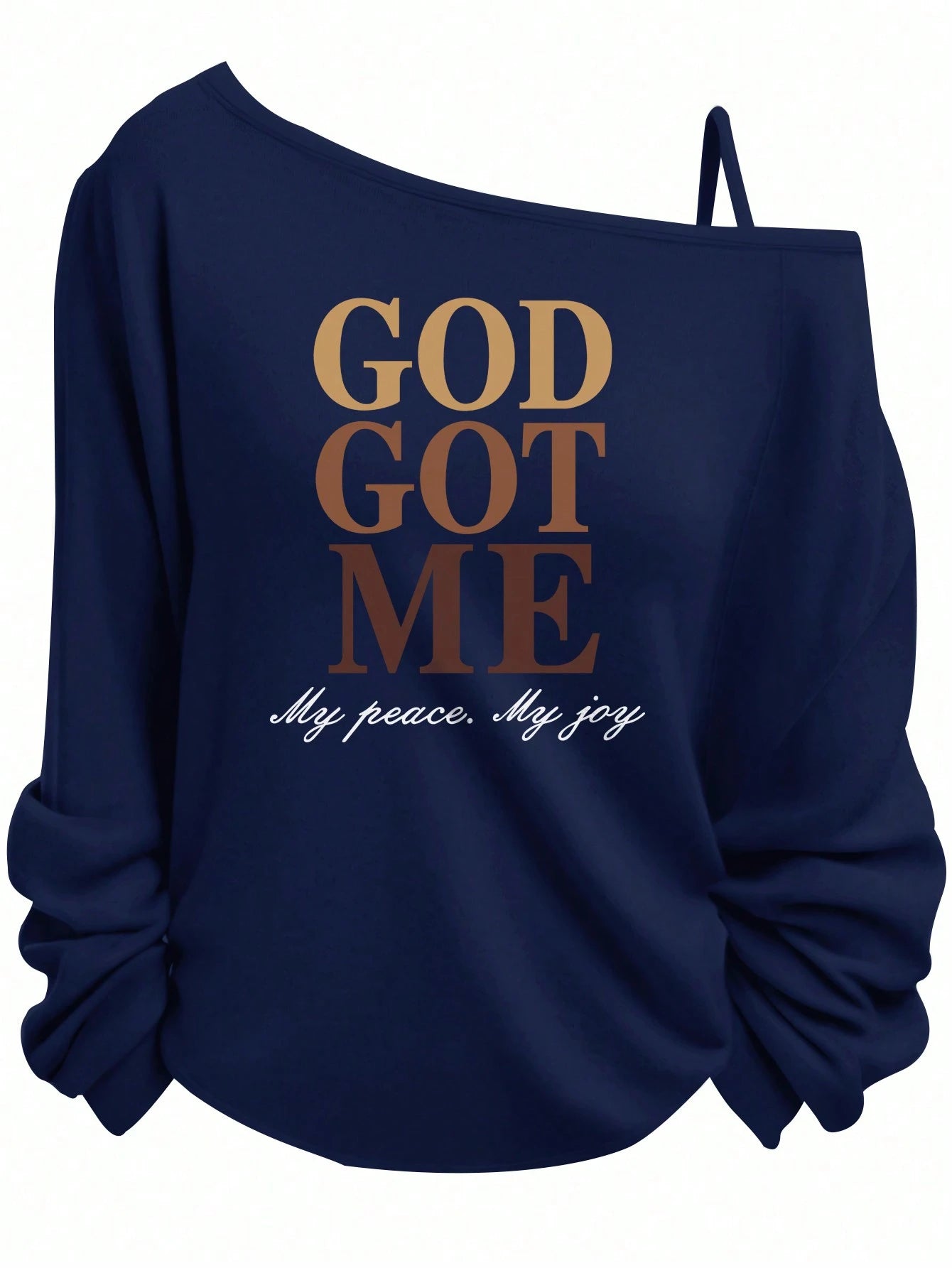 EMERY ROSE Plus Size Women's Casual Minimalist God Slogan Print Cami Tank Top, Suitable For Spring And Autumn And Winter Fall