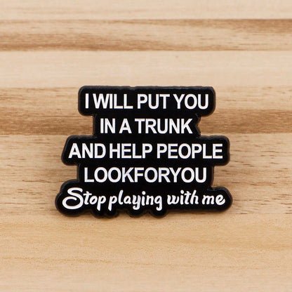 Enamel Brooch Lapel Pin Badge Backpack Pin Women's Brooch Clothing Gift Jewelry Fashion Accessory Dress Accessory Clothing Pin Bag Charm School Office Accessory Shirt Jacket Christmas Halloween Clothi