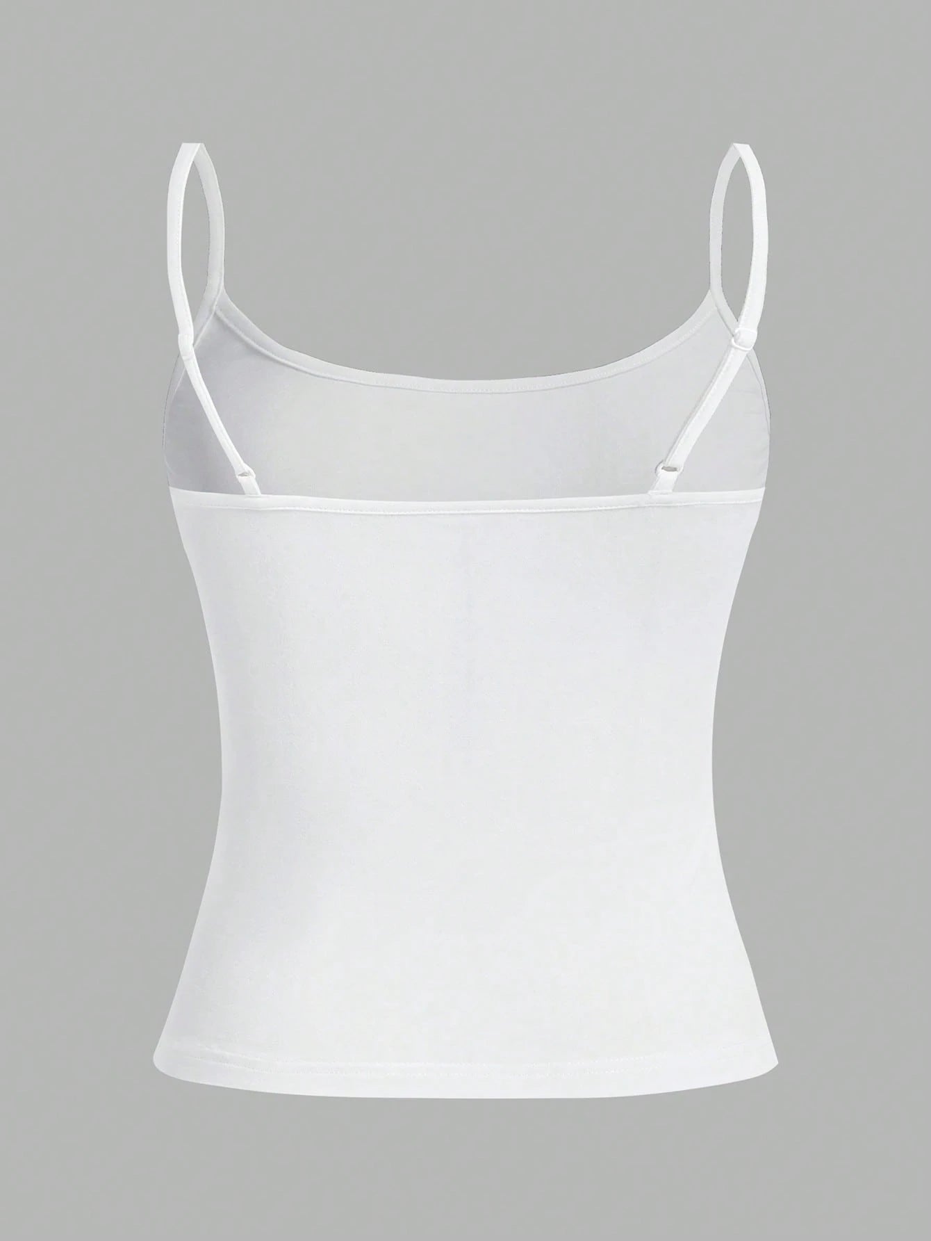 EZwear 3pcs/Set Casual Adjustable Strap Fitted Tank Top, Suitable For Summer
