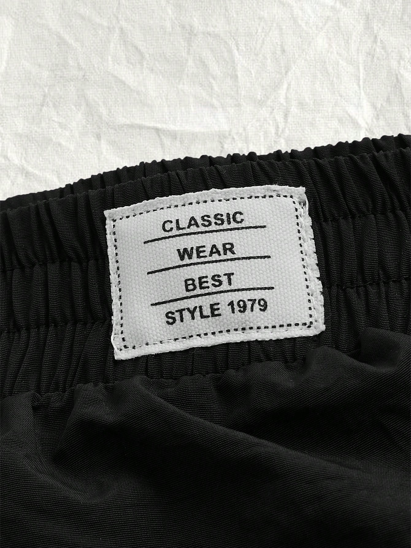 EZwear Black Woven Ladies' Pleated A-Line Skirt