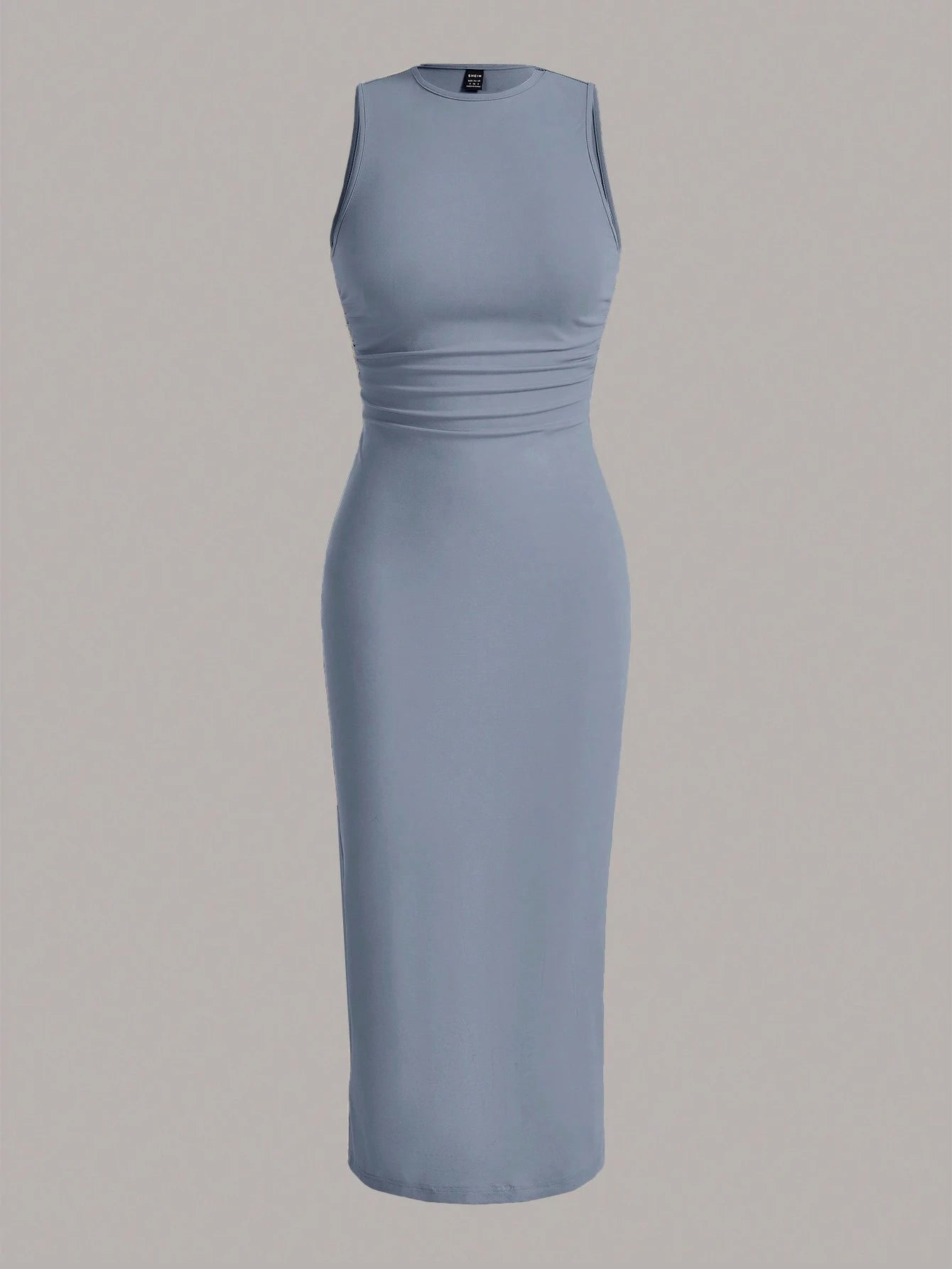 EZwear Solid Ribbed Knit Bodycon Dress,Summer Dresses For Women