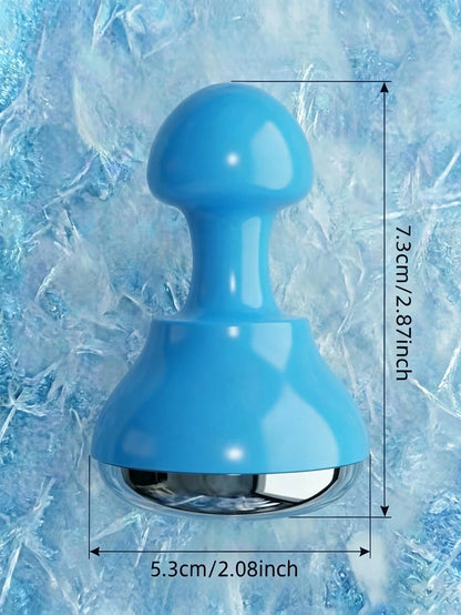 Facial Cold Compress Ice-Feel Massage Roller- Skin Firming Beauty Tool (Suitable For Face And Neck) This Silicone Ice-Feel Facial Massage Roller Is Specially Designed For Cold Compress Care, Helping