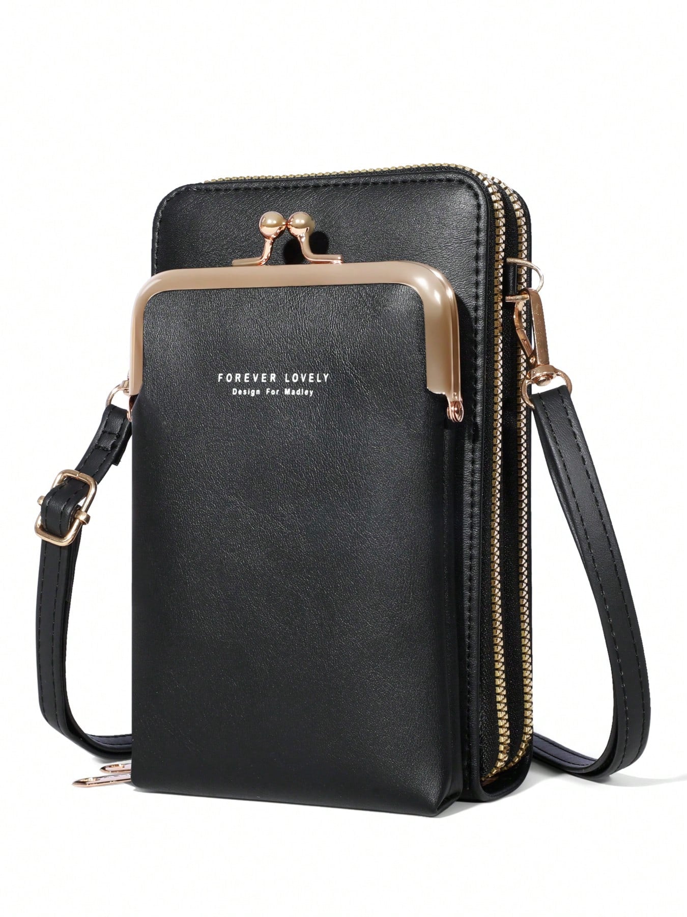 Fashionable And Elegant Mobile Wallet, Slim And Orderly- The Perfect Wallet For Women To Use On The Go, Which Can Hold Mobile Phones, Large Cash Cards, And Small Cosmetics
