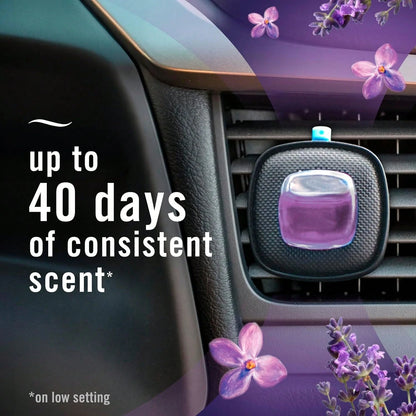 Febreze Car Vent Clip, Downy Calm Scent, 2 Count, 0.13 Oz Total