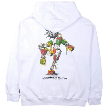 Felpa Propaganda Novanta hoodie White
