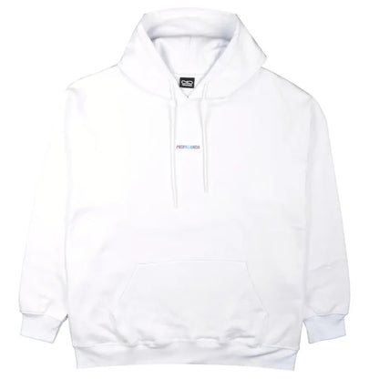Felpa Propaganda Ribs Gradient White Hoodie
