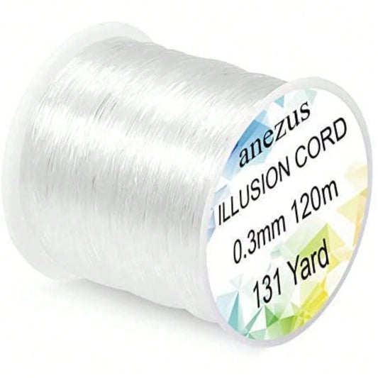 Fishing Wire For Hanging, Clear Fishing Line Invisible String Strong Monofilament Line For Hanging Decorations And Crafts