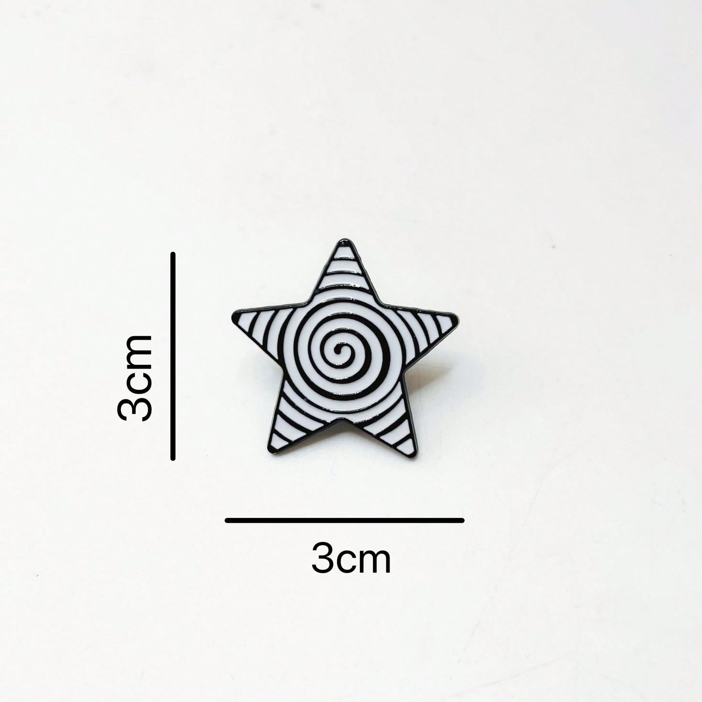 Five-Pointed Star Enamel Brooch Pin Fashion Decorative Brooches Ornaments Lapel Bag Badges Jewelry Gifts