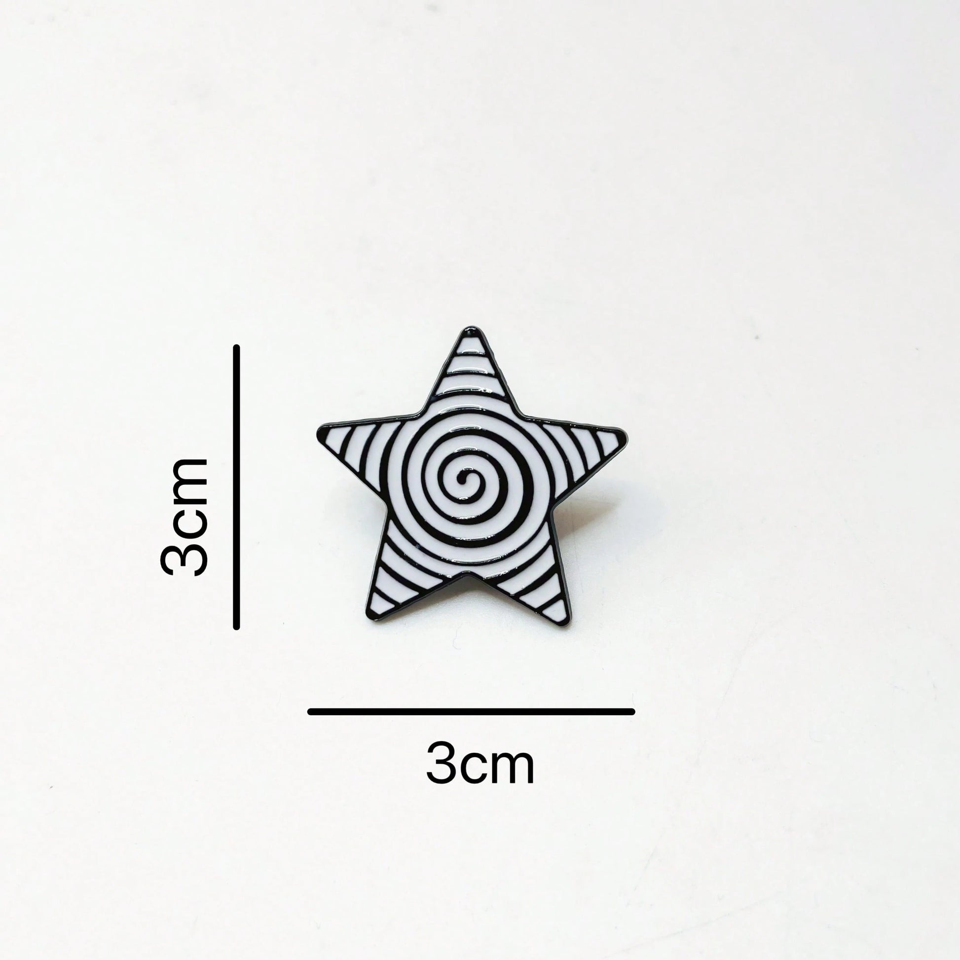 Five-Pointed Star Enamel Brooch Pin Fashion Decorative Brooches Ornaments Lapel Bag Badges Jewelry Gifts