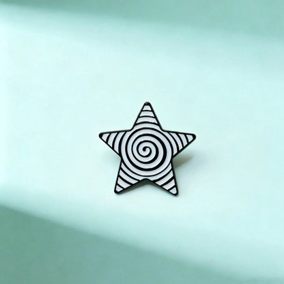 Five-Pointed Star Enamel Brooch Pin Fashion Decorative Brooches Ornaments Lapel Bag Badges Jewelry Gifts