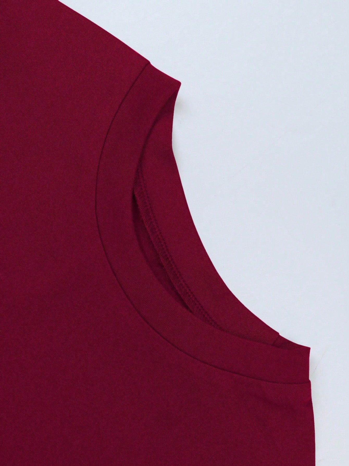 Flora Isola Flora Isola Women's Solid Color Round Neck Short Sleeve Casual Versatile T-Shirt