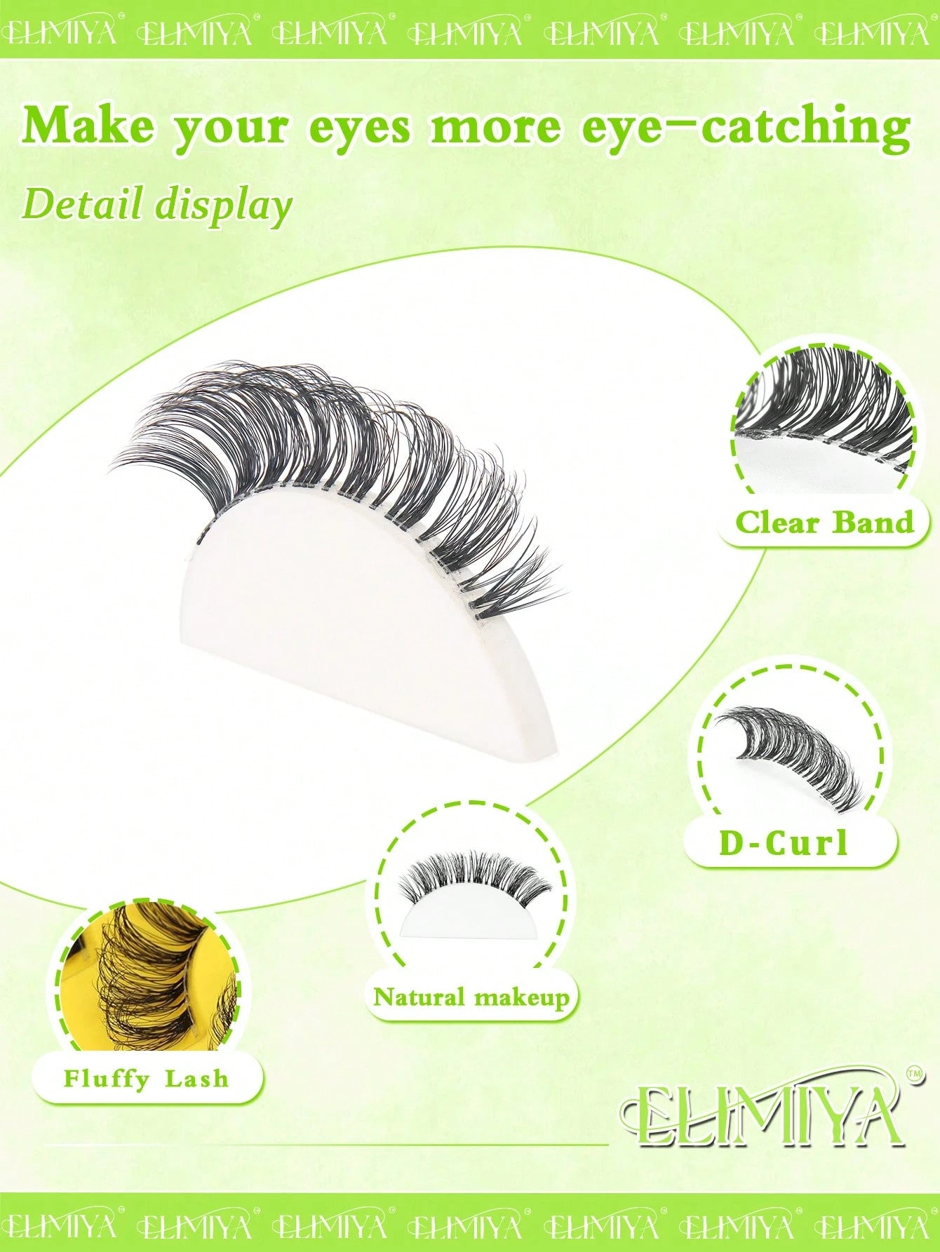 Fluffy Eyelashes Wispy Volume Cat Eye Lashes False Eyelashes Wispy Faux Mink Lashes Fluffy Fake Eyelashes Natural Look 9 Pairs Pack For Every Occations