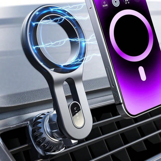 For MagSafe Car Mount, 2026 Magnetic Phone Holders For Car Air Vent Phone Mount [Ultra-Magnetic] Hands Free Cell Phone Holder Strong Clip Car Accessories For Men Women Fit 17 16 15 14 Pro