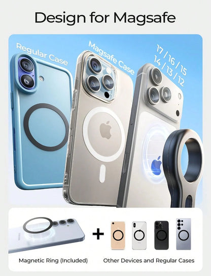 For MagSafe Car Mount, 2026 Magnetic Phone Holders For Car Air Vent Phone Mount [Ultra-Magnetic] Hands Free Cell Phone Holder Strong Clip Car Accessories For Men Women Fit 17 16 15 14 Pro