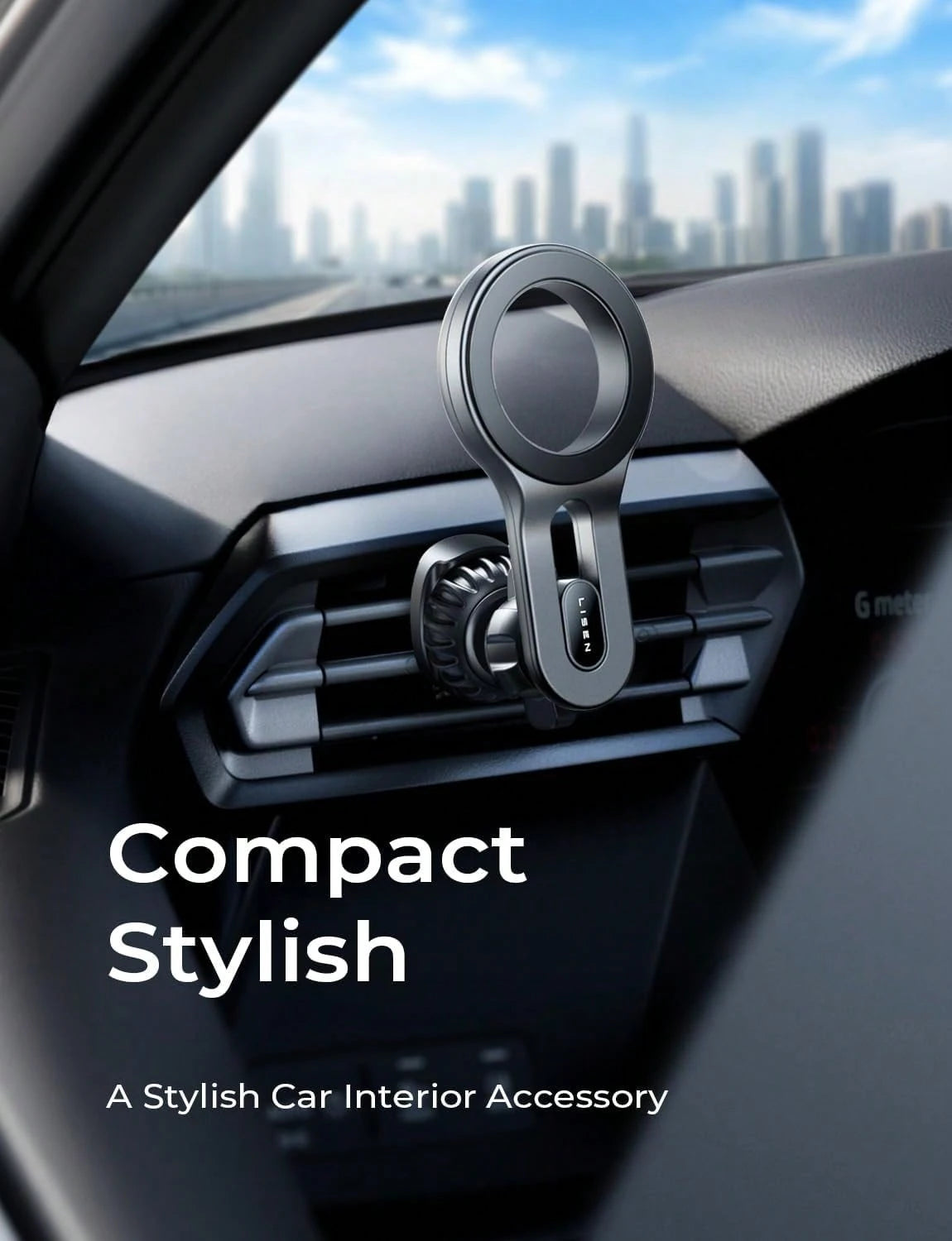 For MagSafe Car Mount, 2026 Magnetic Phone Holders For Car Air Vent Phone Mount [Ultra-Magnetic] Hands Free Cell Phone Holder Strong Clip Car Accessories For Men Women Fit 17 16 15 14 Pro