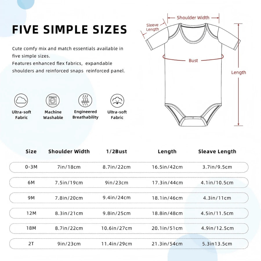 Funny Golf Print 100% Cotton Baby Boy Bodysuit Newborn Romper