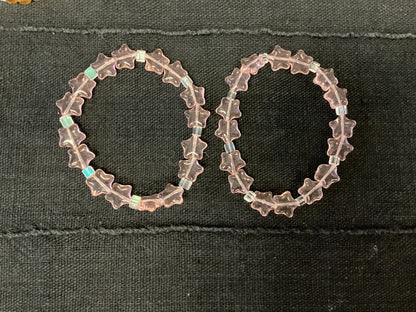 Glass bead bracelets