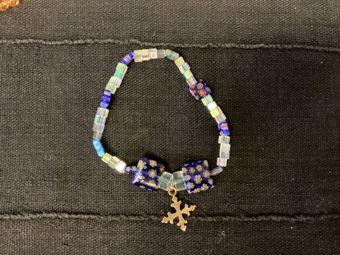 Glass bead bracelets