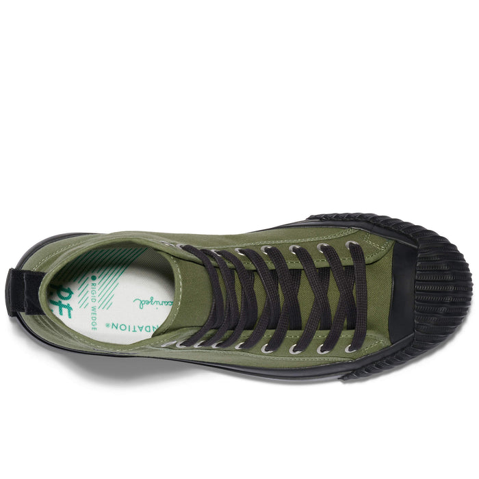 Grounder High-Top Olive Green/Black