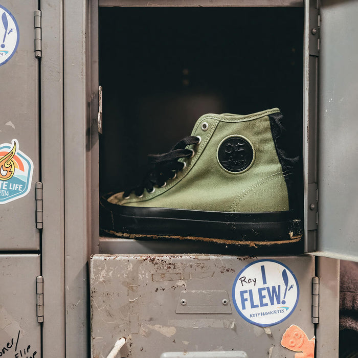 Grounder High-Top Olive Green/Black